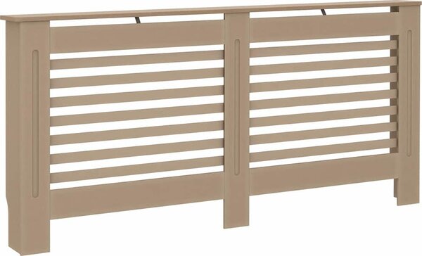 VidaXL Kryt na radiátor 172 x 19 x 81,5 cm MDF [284322] Barva: Hnědá