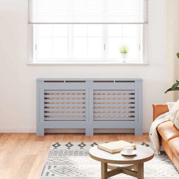 VidaXL Kryt na radiátor 152 x 19 x 81,5 cm MDF [288187] Barva: Bílá
