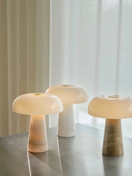 Stolní lampa Nordlux Glossy Mini Barva: Bílá