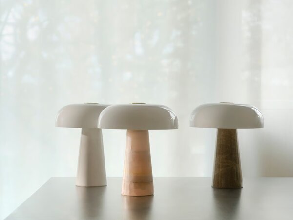 Stolní lampa Nordlux Glossy Mini Barva: Bílá