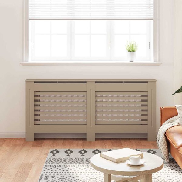VidaXL Kryt na radiátor 172 x 19 x 81,5 cm MDF [284322] Barva: Hnědá