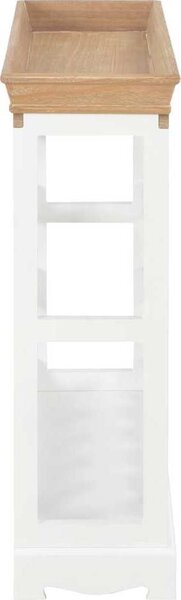 VidaXL Stojan na víno 70 x 22,5 x 70,5 cm MDF [242438] Barva: Bílá