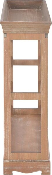 VidaXL Stojan na víno 70 x 22,5 x 70,5 cm MDF [242438] Barva: Bílá