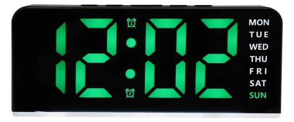 JVD Digitální budík do sítě se zelenými číslicemi JVD SB8033.2