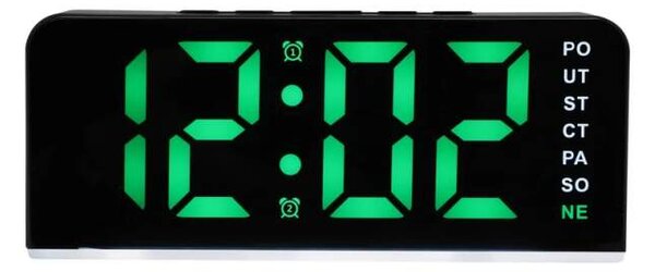JVD Digitální budík do sítě se zelenými číslicemi JVD SB8033.1