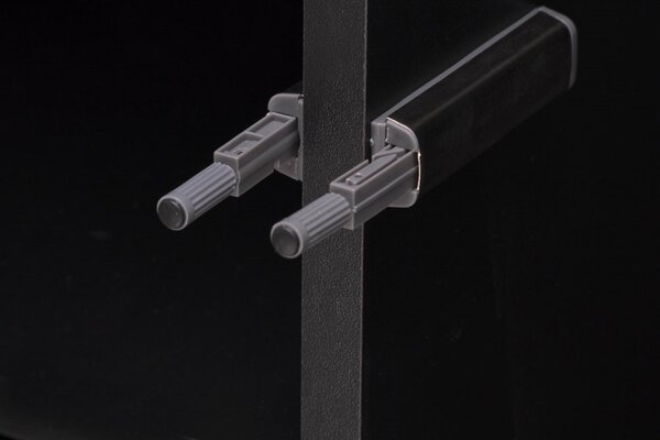 Halmar Skříň MURANO S-1 dub artisan/černý