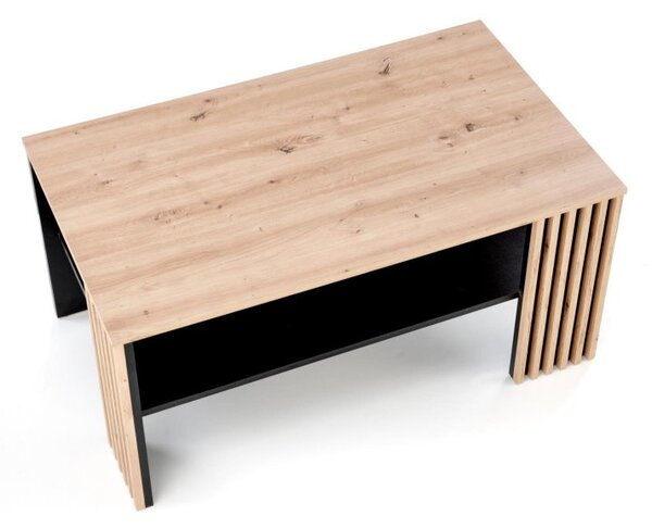 Halmar Konferenční stolek FEMINA dub artisan/černý
