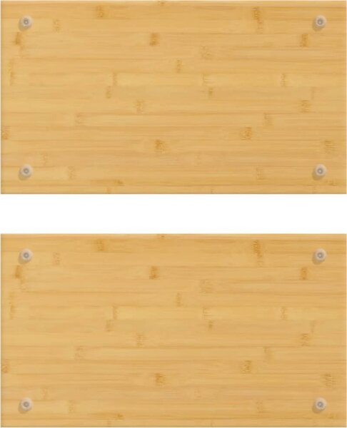 VidaXL Krycí desky na sporák 2 ks 50 x 28 x 1,5 cm bambus [352774]
