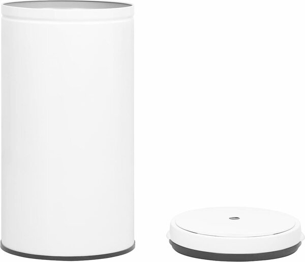 VidaXL Odpadkový koš s automatickým senzorem 60l uhlíková ocel [322695] Barva: Černá