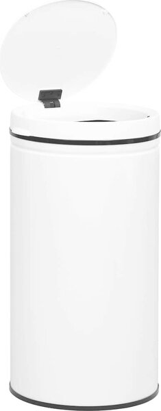 VidaXL Odpadkový koš s automatickým senzorem 60l uhlíková ocel [322695] Barva: Černá