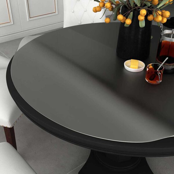VidaXL Ochranná fólie na stůl ná Ø 60 cm 1,6 mm PVC [288243] Barva: transparentní