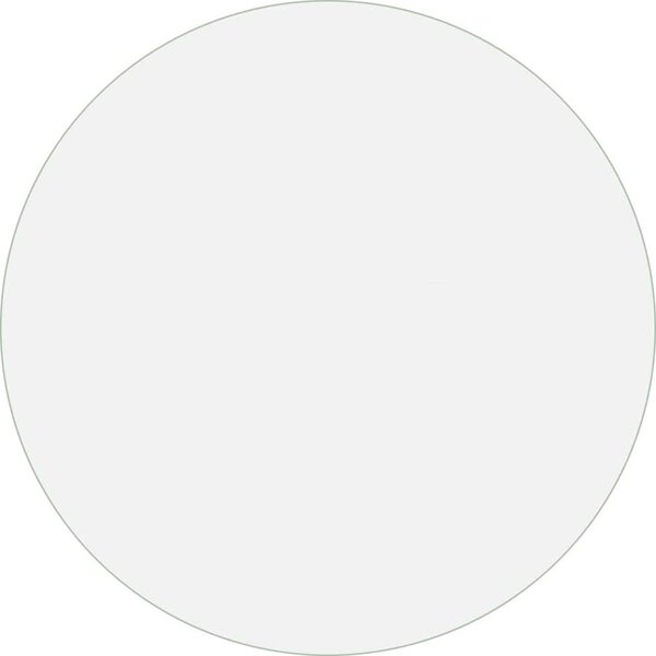 VidaXL Ochranná fólie na stůl ná Ø 60 cm 1,6 mm PVC [288243] Barva: transparentní