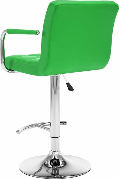 VidaXL Barové stoličky 2 ks umělá kůže [323624] Barva: Červená