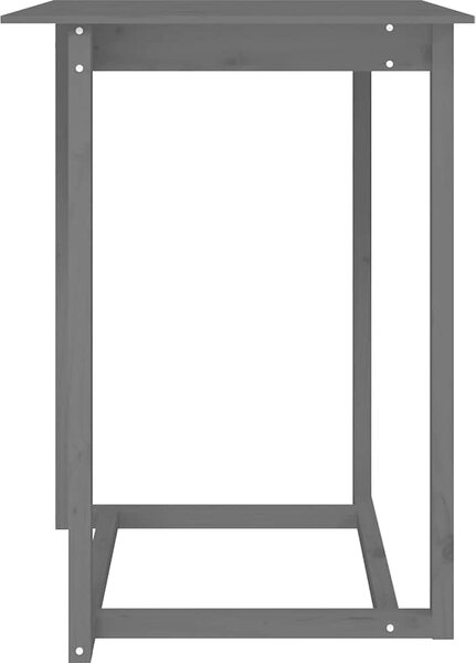 VidaXL Barový stolek 80 x 80 x 110 cm masivní borové dřevo [822182] Barva: Přírodní