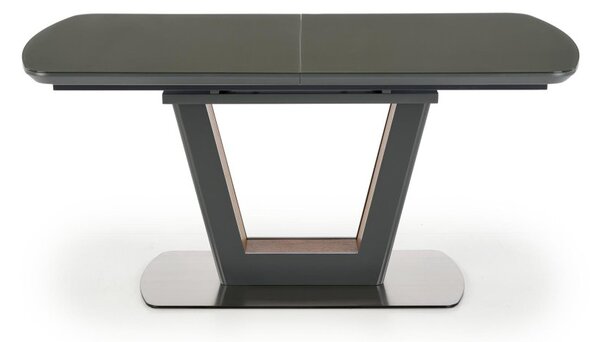 Halmar Rozkládací jídelní stůl BILOTTI 160(200)x90 antracit mat/ořech