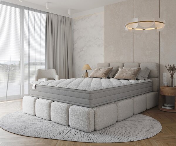 Pěnová matrace AVELLINO NANO JERSEY BORDER VISCO 140x200 cm 27 cm
