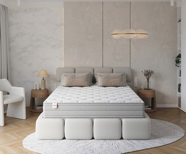 Pěnová matrace AVELLINO NANO JERSEY BORDER VISCO 140x200 cm 27 cm