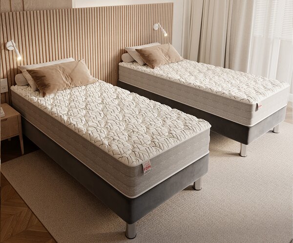 Pěnová matrace AVELLINO NANO JERSEY BORDER VISCO 140x200 cm 27 cm