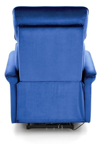 Halmar Relaxační křeslo SEMIR námořnická modrá s funkcí rozkládání