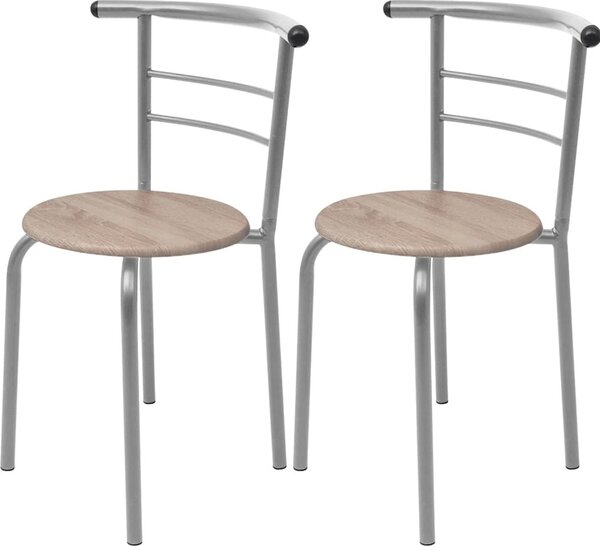 VidaXL Snídaňový barový set MDF [243002] Barva: Černá