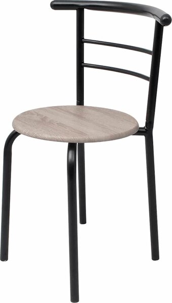 VidaXL Snídaňový barový set MDF [243002] Barva: Černá