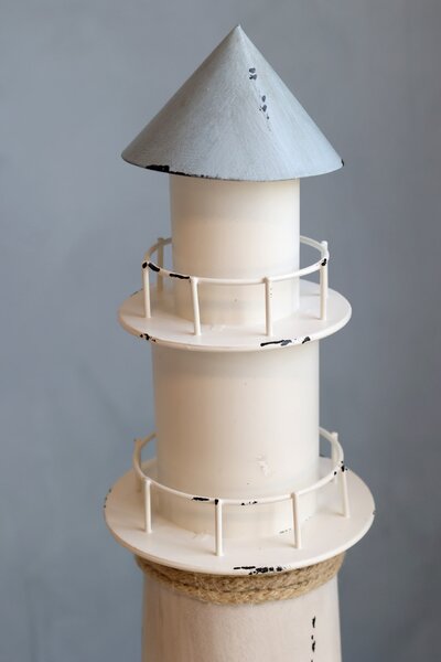 Svítící dekorace LED Lighthouse 61 cm
