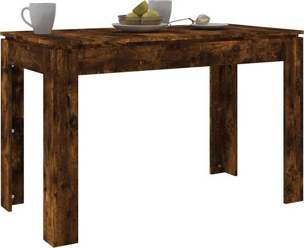 VidaXL Jídelní stůl 120 x 60 x 76 cm dřevotříska [800759] Barva: Bílá