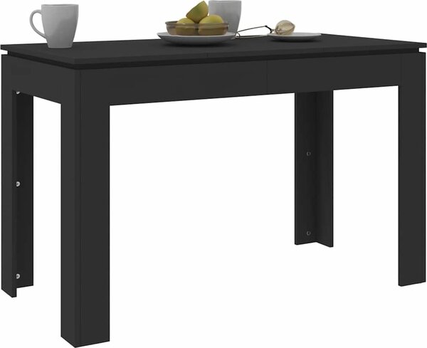 VidaXL Jídelní stůl 120 x 60 x 76 cm dřevotříska [800759] Barva: Bílá