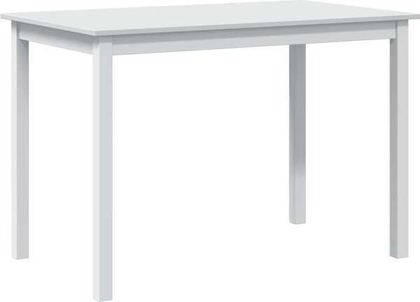 VidaXL 5dílný jídelní set a bílý [240883] Barva: Hnědá