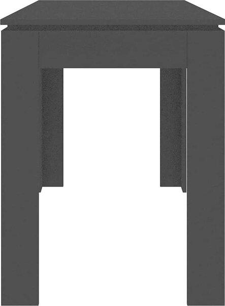 VidaXL Jídelní stůl 120 x 60 x 76 cm dřevotříska [800759] Barva: kouřový dub