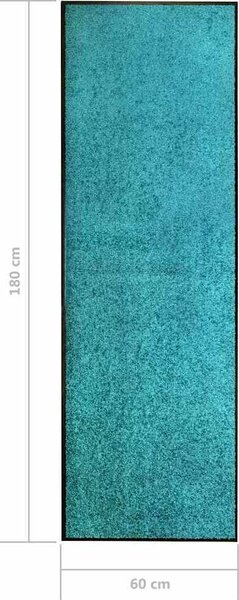 VidaXL Rohožka pratelná 60 x 180 cm [323465] Barva: krémová