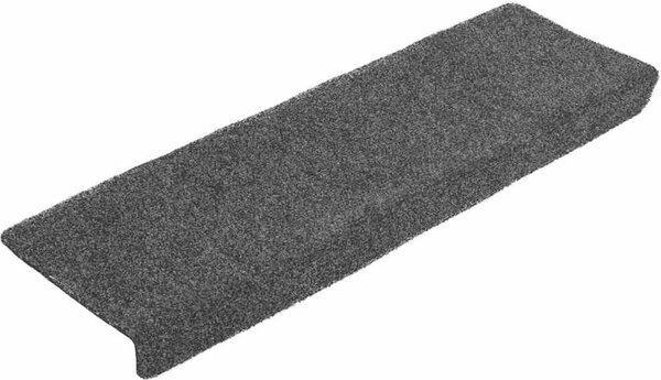 VidaXL Schodové rohože samolepicí 5 ks 65 x 21 x 4 cm s obdélníkovým okrajem [149724] Barva: Vínová