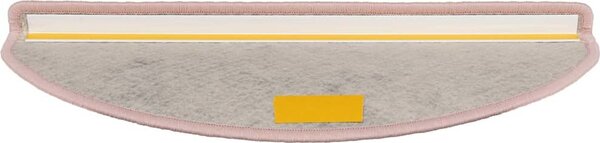 VidaXL Samolepicí nášlapy na schody vzhled 15 ks 56x17x3cm [326864] Barva: Stříbrná