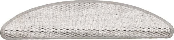 VidaXL Samolepicí nášlapy na schody vzhled 15 ks 56x17x3cm [326864] Barva: Stříbrná