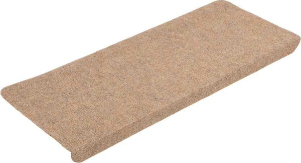 VidaXL Samolepicí nášlapy na schody 15 ks 65x24,5x3,5 cm [343478] Barva: antracitová