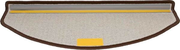 VidaXL Rohožky na schody 15 ks 65 x 24 x 4 cm [322373] Barva: taupe