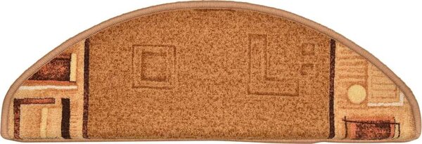 VidaXL Samolepící nášlapy na schody 15 ks 65 x 21 x 4 cm [322413] Barva: Červená