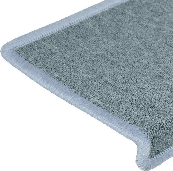 VidaXL Schodové rohože 15 ks 65 x 21 x 4 cm s obdélníkovým okrajem [326194] Barva: světle hnědá