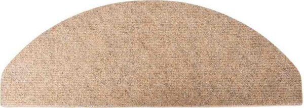VidaXL Samolepicí nášlapy na schody 10 ks 65x22,5x3,5 cm [355251] Barva: Béžová