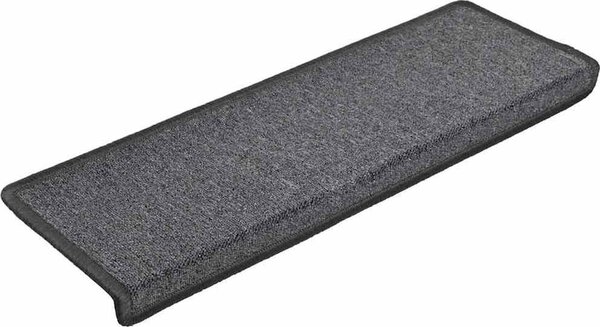 VidaXL Schodové rohože 15 ks 65 x 21 x 4 cm s obdélníkovým okrajem [326194] Barva: světle hnědá