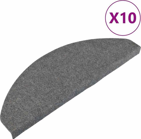 VidaXL Samolepicí nášlapy na schody 10 ks 65x22,5x3,5 cm [355251] Barva: Béžová