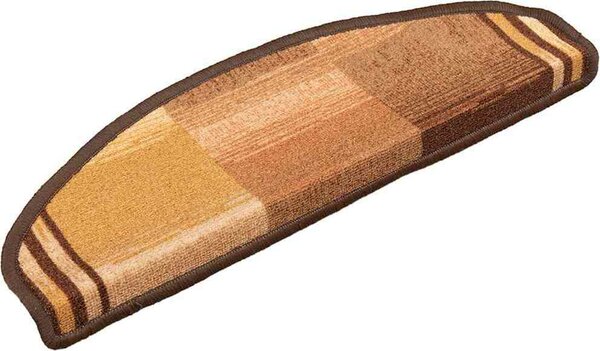 VidaXL Samolepící nášlapy na schody 15 ks 65 x 21 x 4 cm [322413] Barva: Červená