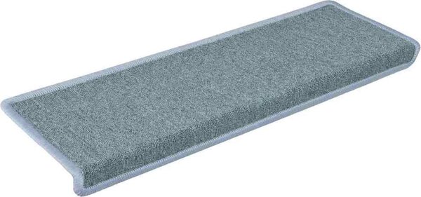 VidaXL Schodové rohože 15 ks 65 x 21 x 4 cm s obdélníkovým okrajem [326194] Barva: světle hnědá