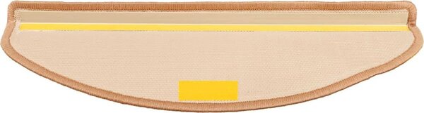 VidaXL Samolepící nášlapy na schody 15 ks 65 x 21 x 4 cm [322413] Barva: Červená