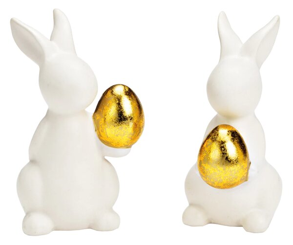 Keramický zajíček GOLDKEEPER 11 cm bílý - více variant