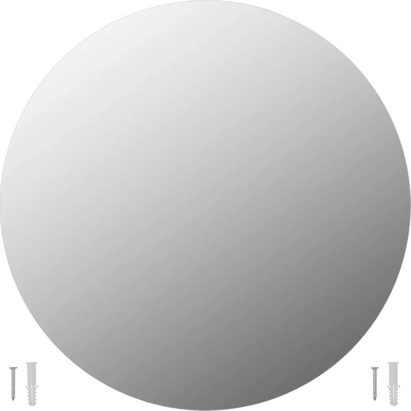 VidaXL Nástěnné zrcadlo 50 cm kulaté sklo [245703]