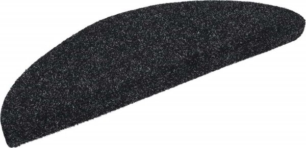VidaXL Schodové rohože samolepicí 15 ks 56 x 17 x 3 cm půlkulaté [132692] Barva: světle hnědá