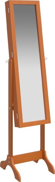 VidaXL Volně stojící zrcadlo 34 x 37 x 146 cm [351764] Barva: Bílá