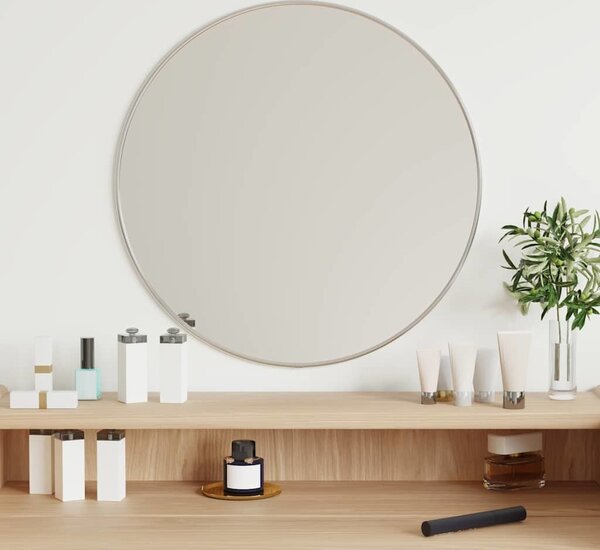VidaXL Nástěnné zrcadlo Ø 50 cm kulaté [348181] Barva: Černá