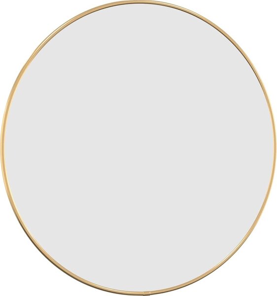 VidaXL Nástěnné zrcadlo Ø 50 cm kulaté [348181] Barva: Černá